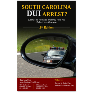 South Carolina DUI Arrest